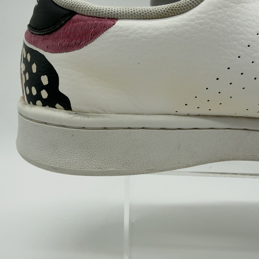 FARM RIO x ADIDAS Advantage White Floral Embroidered Women's Shoes Size 9 - Picture 6 of 13